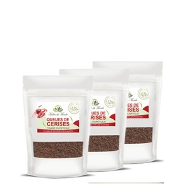 Herbes du Monde – Geschnittene Kirschstiele – Ihr Verbündeter beim Abnehmen – Diuretischer und schlankmachender Kräutertee – 3 Beutel à 100 g