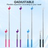 Telescopic Teachers Pointer - 4 Pcs Extendable Hand Pointer Stick,