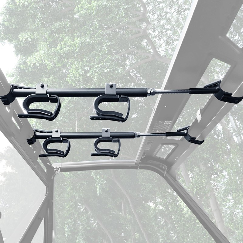 StarknightMT UTV Gun Rack - UTV Overhead Gun Holder Roof