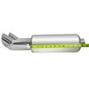 Spec-D Tuning Dual Slant Tip 3" Outlet 2.5" Inlet Stainless