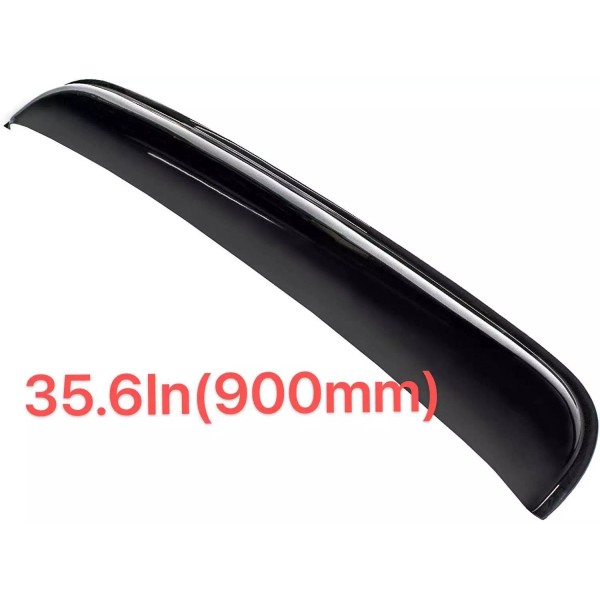 zh Fits 35.6 in Shatterproof Sunroof Wind Deflector Tinted Sun