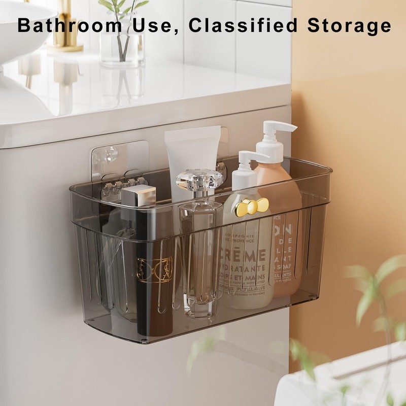 Veefos 2 Pack Adhesive Cabinet Door Organizer, Compact Kitchen Under