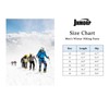 JHMORP Men's Winter Hiking Snow Ski Pants Waterproof Softshell Fleece