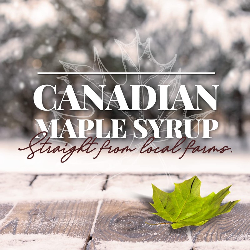 Brien 100% Pure Maple Syrup | Gluten Free Vegan Syrup