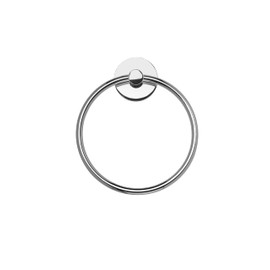 Croydex Flexi-Fix Britannia Durable Brass and Stainless Steel Construction Towel Ring