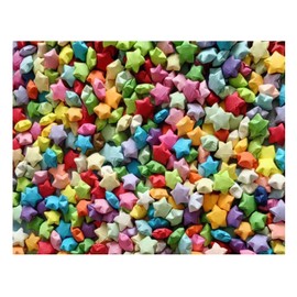 PANSHA 400PCS Premade Origami Lucky Paper Stars for Christmas New Year Party Aniversary Wedding Valentine's Days Gifts Arts For Classmate Girlfriend DIY Projects (400 PCS)