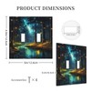 Tewujay Fairy Forest River Light Switch Covers Double Toggle 2