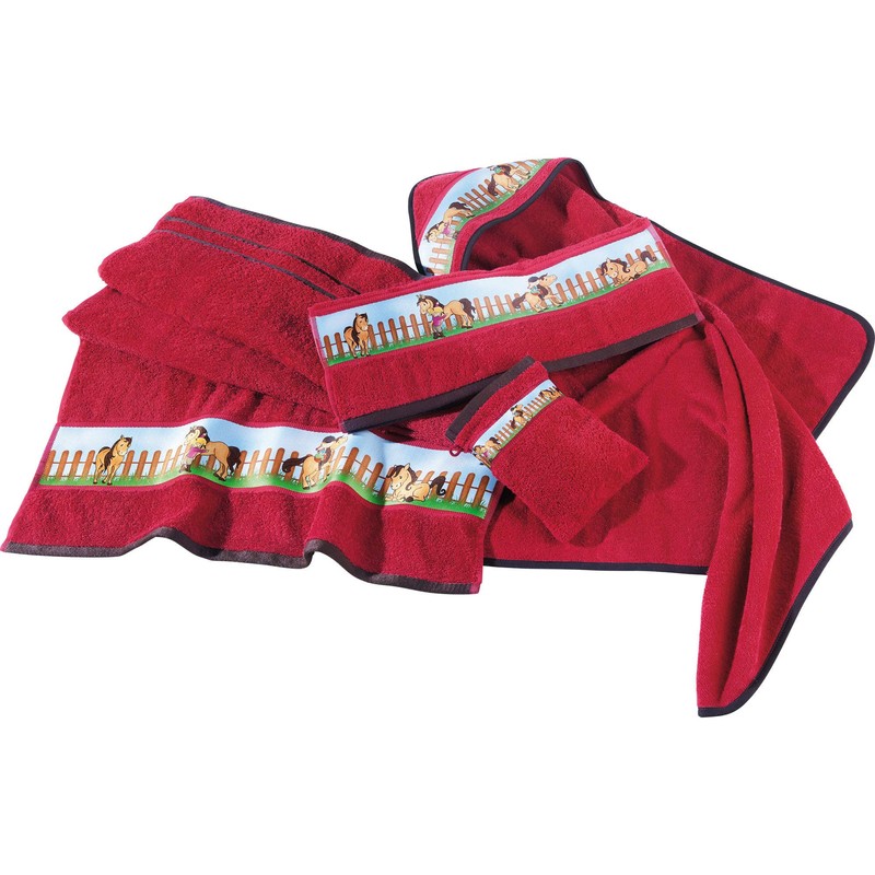 Erwin Müller Children's Hand Towel Terry Cloth Red Size 50