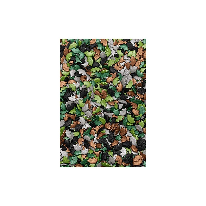 SPRINKLY - Sprinkle Shapes - Dinosaurs (Camouflage Colours) - 25g