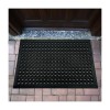 Floortex Doortex Open-Top Black Anti-Fatigue Mat - 40" x 60"