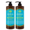 Shasha 대용량 아르간 오일 약산성 헤어 샴푸 1500ML X 2개 [샤샤 알로에 베라 앤 프로폴리스 샴푸 1500] Large Capacity Argan Oil Mildly Acidic Hair Shampoo 1500ML X 2 [Sasha Aloe Vera and Propolis Shampoo 1500]