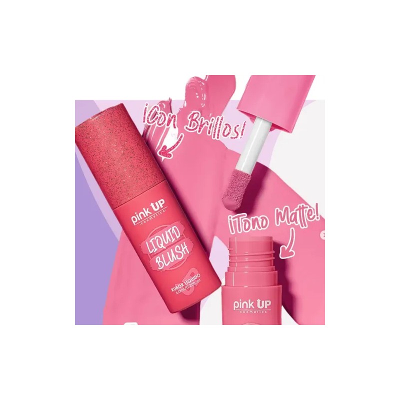 Maquillaje Rubor Líquido Pink Up Liquid Blush