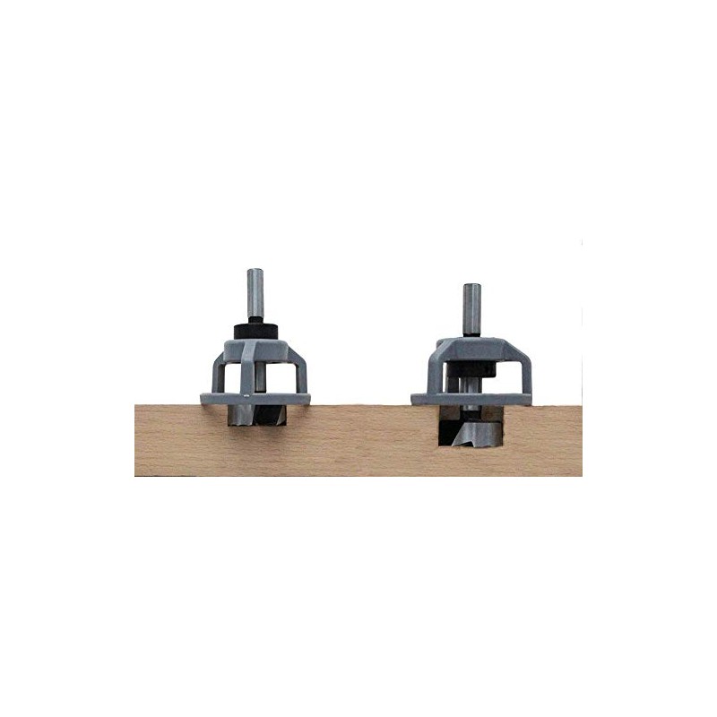 Fisch 973F0010 Drill Stopper and Bushing for Forstner Bit, Silver,