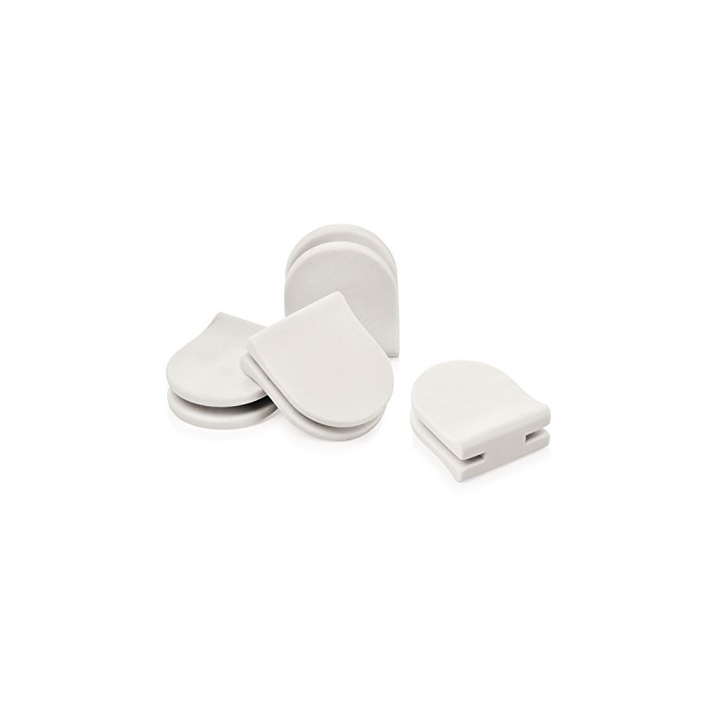 Tescoma CONECTORES Y Bases para FlexiSPACE, 8+8 PZS, Plastic, White,