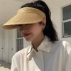 VASANA Sun Visor Hats for Women Foldable Straw Visor Hat