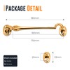 Pack 2 Brass Cabin Hook | 150mm Cabin Door Hook