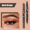 2 in 1 Dual Ended Eyebrow Pencil, Waterproof Microblading Pen,