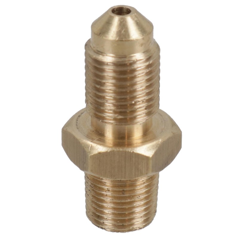 AB Tools Brass Hydraulic Brake Pipe Adapter Connector Joiner 1/8