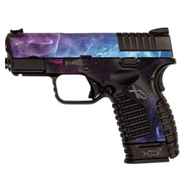 MightySkins Glossy Glitter Skin Compatible with Springfield XDS 3.3 - Mystic Smoke | Protective, Durable High-Gloss Glitter Finish | Easy to Apply, Remove, and Change Styles | Made in The USA