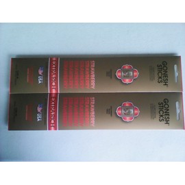 Gonesh 20803 Strawberry Incense Sticks 20 Count (Pack of 2)2