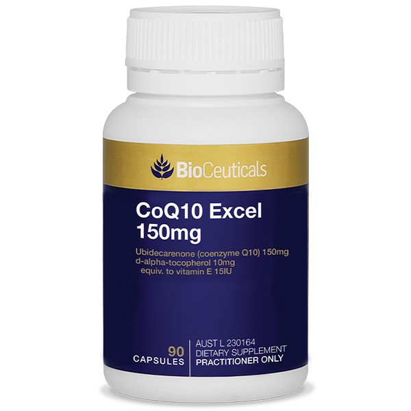 BioCeuticals CoQ10 Excel 150mg Capsules 90