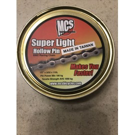 BMX MCS super light hollow pin bmx racing chain