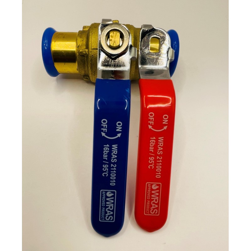 hep® 28mm Lever Valve Full BORE Action Ball Valve Pressfit