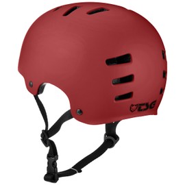 Tsg Evolution Solid Color Helmet Half Shell Unisex, Unisex, Evolution Solid Color, satin oxblood, S/M