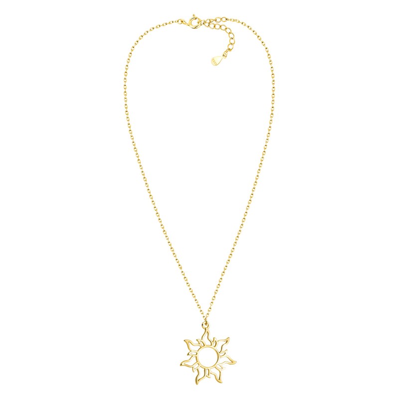 Sofia Milani - Women's Necklace 925 Silver - Sun Pendant,