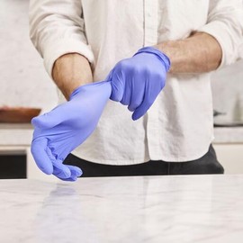 Vileda Ansell Handy Fresh Nitrile Gloves 100 Pack Large