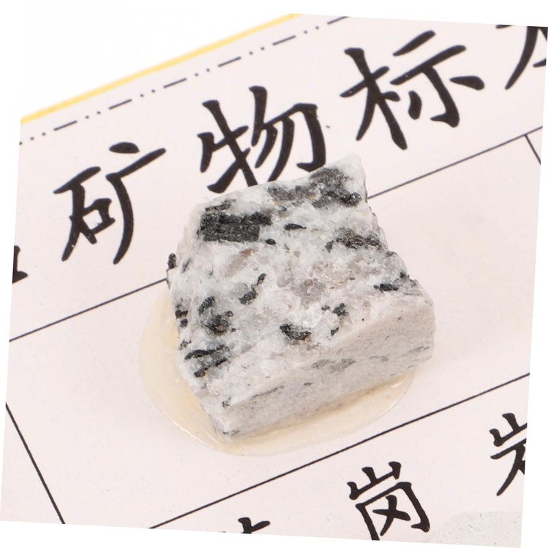 BUGUUYO 12pcs Portable Mineral Rock Specimen for Geology Education Lightweight