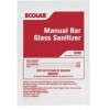 Ecolab 0.25 oz. Manual Bar Glass Sanitizer 6110269 100 packs