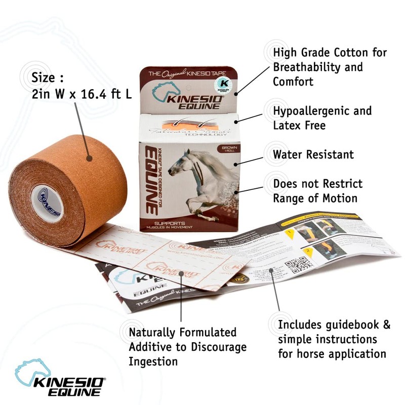 Kinesio Equine Tape - Tex Gold FP Horse Tape -Tape