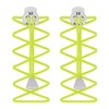 55 Sport Elastic Lock Shoelaces - Neon Yellow