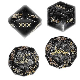 Game Dice Entertainment Festival Dice Dice Suitable for Valentine's Day and Holiday Surprise Dice Party