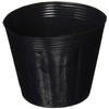 Daiichi Vinyl Poly Pot [Black] (Pack of 20) 4.1"