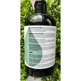 Way Of Will 100% Natural 45 Refresh Body Wash Mandarin + Mint 16 Oz.