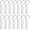 Gadpiparty 30pcs Heavy Duty Carbon Steel Cotter and Spring Retaining