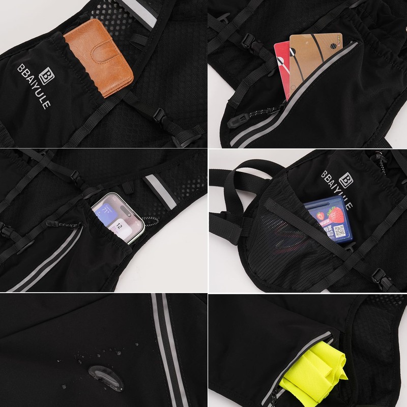 Running Hydration Vest for Women Men, Running Backpack Lightweight Hydration