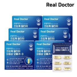 Real Doctor Supercritical Altige Enteric Coated Omega-3 6 units (12 months supply) / 리얼닥터 초임계 알티지 장용성 오메가-3 6개(12개월분)
