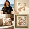 16 Pcs Cat Stencils for Painting Reusable Plastic 6×6 Inch