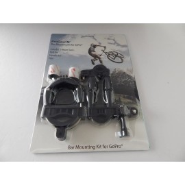 ProgearX Universal Bar Mounting Kit For GoPro Camera Includes 3 Mount Sizes New