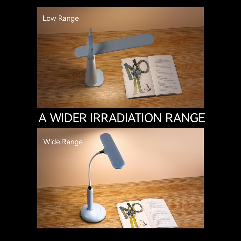 VAVOFO Wireless LED Desk Lamp 6778B - Touch Control, 2700-7000K