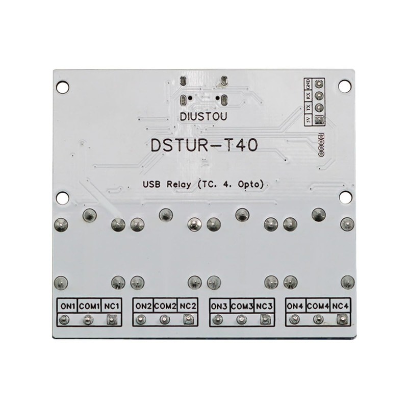5V Relay USB Serial Control Relay Switch Module USB 4