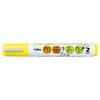 Shachihata Fabric Drawing Marker Fluorescent Yellow KT-2-FY