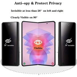 Privacy Hydrogel Screen Protector For Galaxy Z Fold 6 5 4 3 2 1 Flip Inner Outer (Z Fold 4 (Inner))