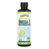 Omega 3 Líquido Barlean's Suplemento Sabor Limón 454g Sin Gluten
