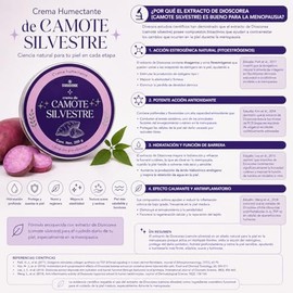 Crema Corporal Camote Silvestre Alivio Menopausia 200 g