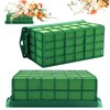 2 Pieces Floral Foam Cage, Flower Arrangements Supplies With Rectangle
