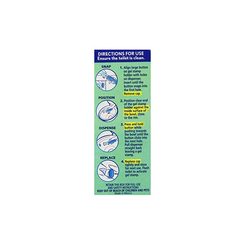 (3 Pack) Scrubbing Bubbles, Toilet Cleaning Gel, Glade Rainshower Scent,